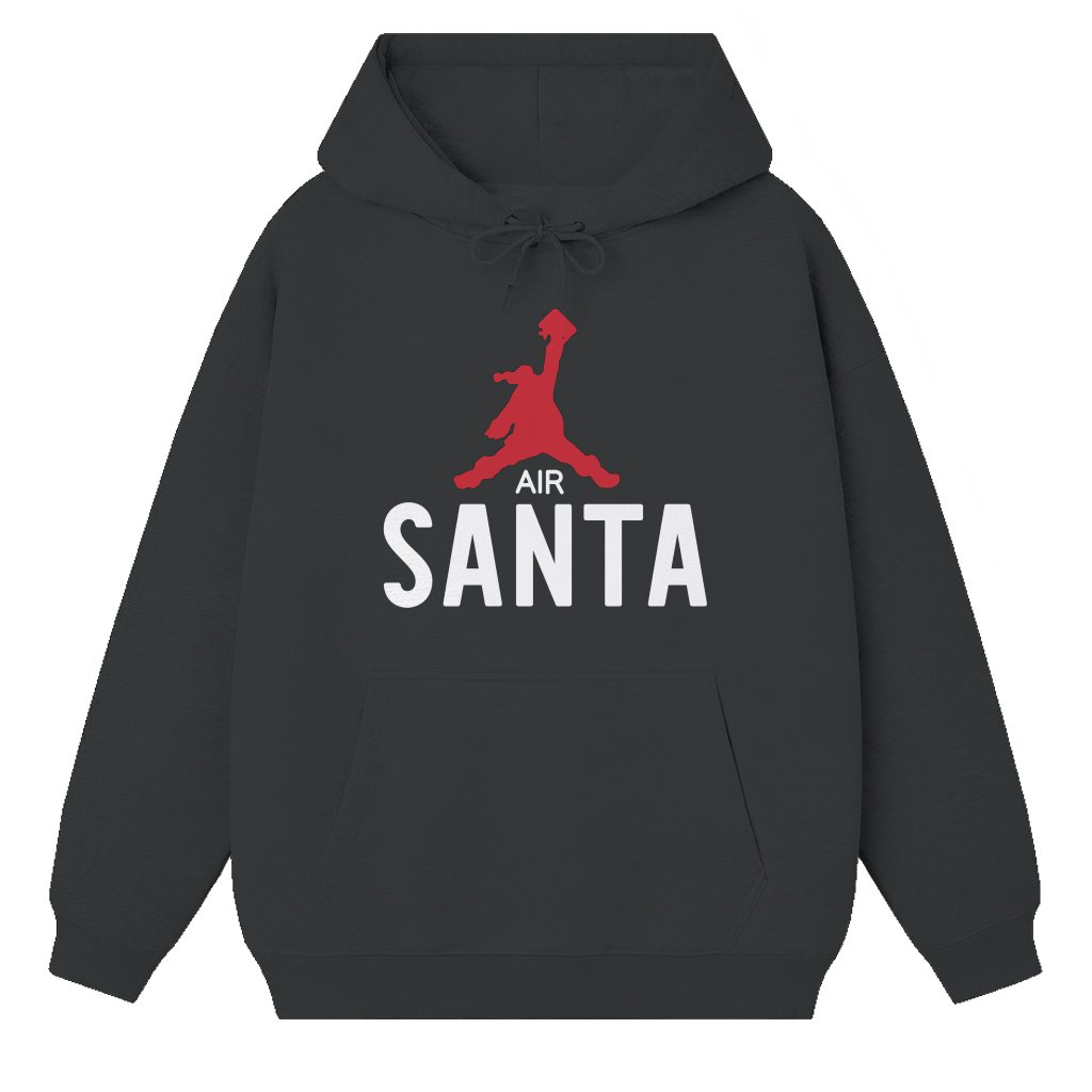 Vintage Santa Hoodie – Christmas Holiday Gift for Men Women Funny - front view