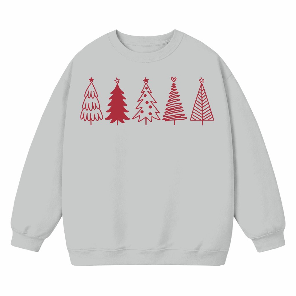Christmas Tree Cozy Sweatshirt – Christmas Gift for Women - front view