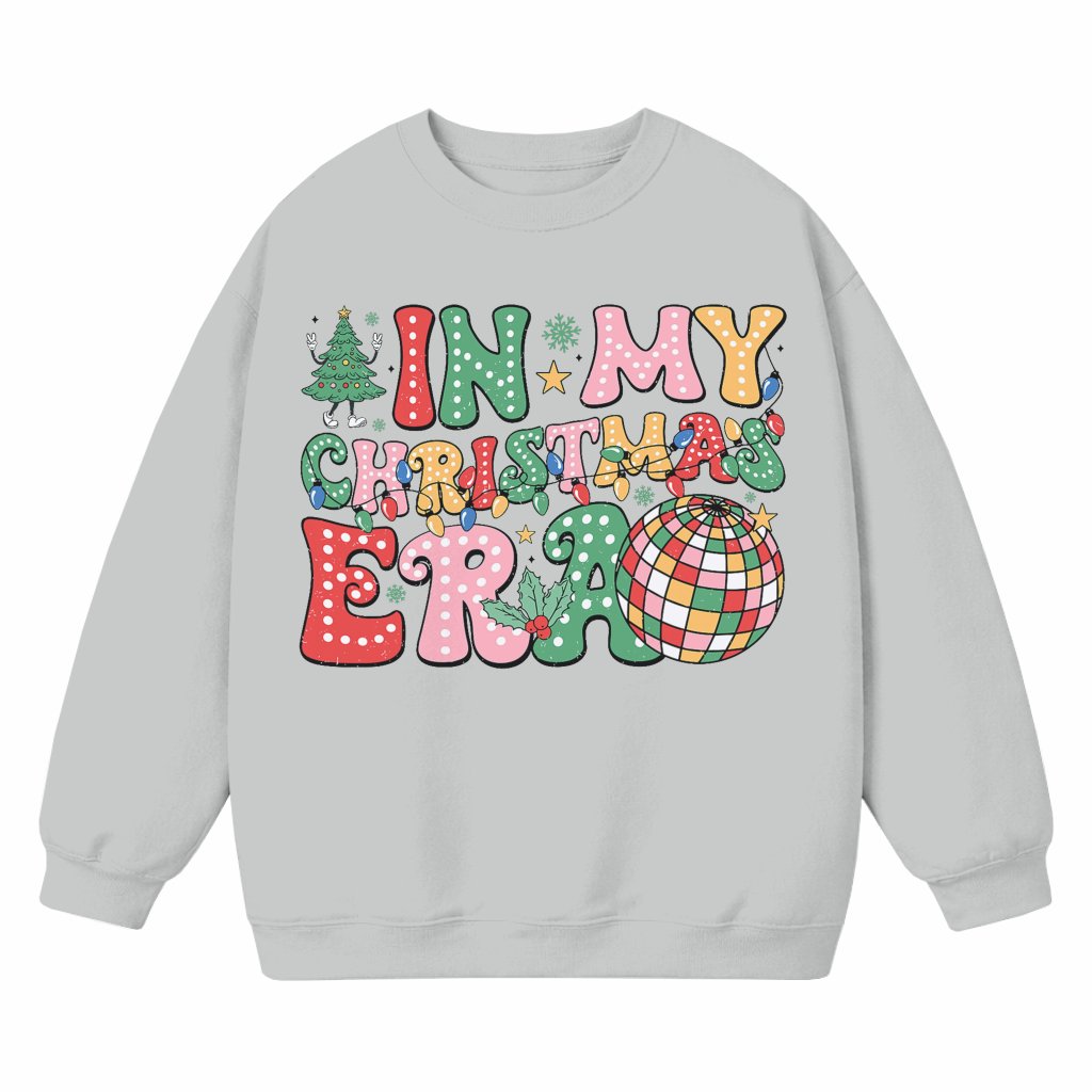 In My Christmas Era Sweatshirt – Christmas Gift for Men Women Retro Trendy - front view