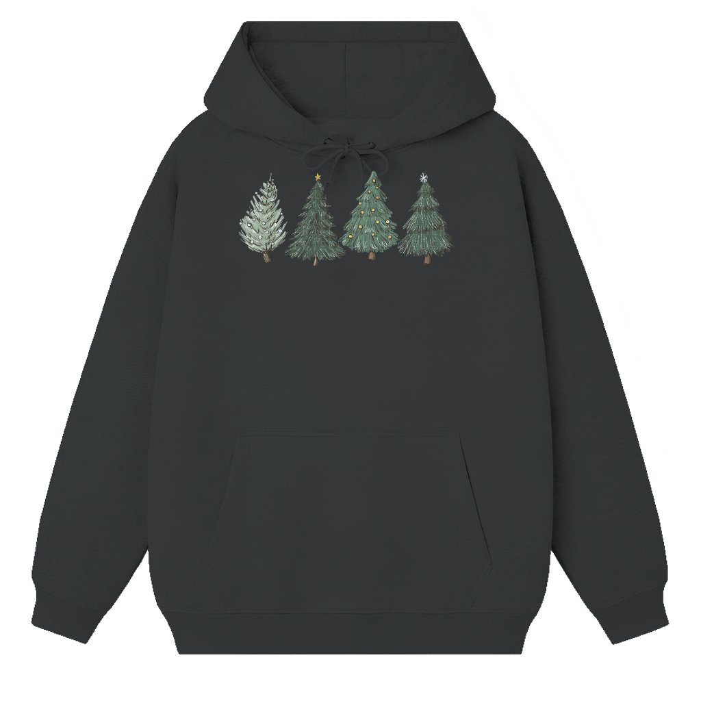 Trendy Hoodie – Christmas Gift for Women Cozy Crewneck Pullover - front view