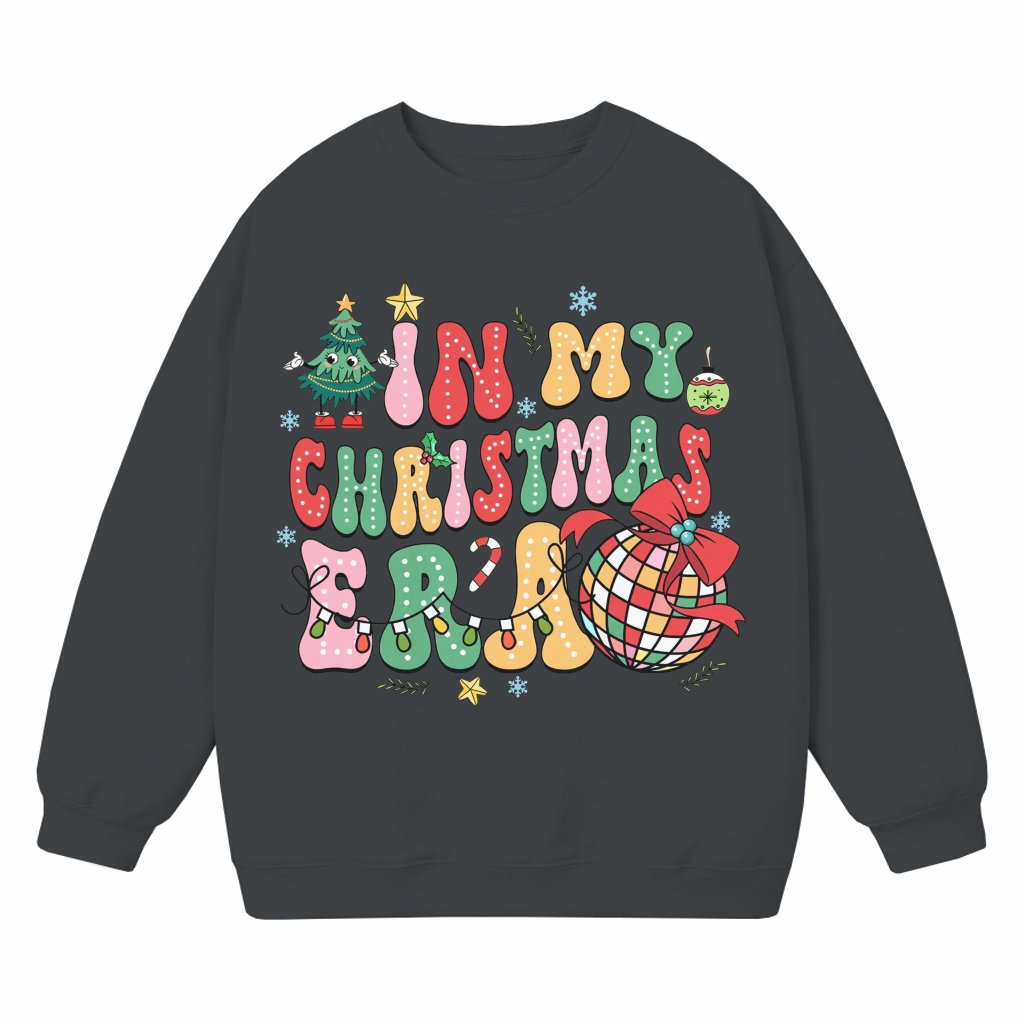In My Christmas Era Sweatshirt – Christmas Gift Funny Trendy - front view