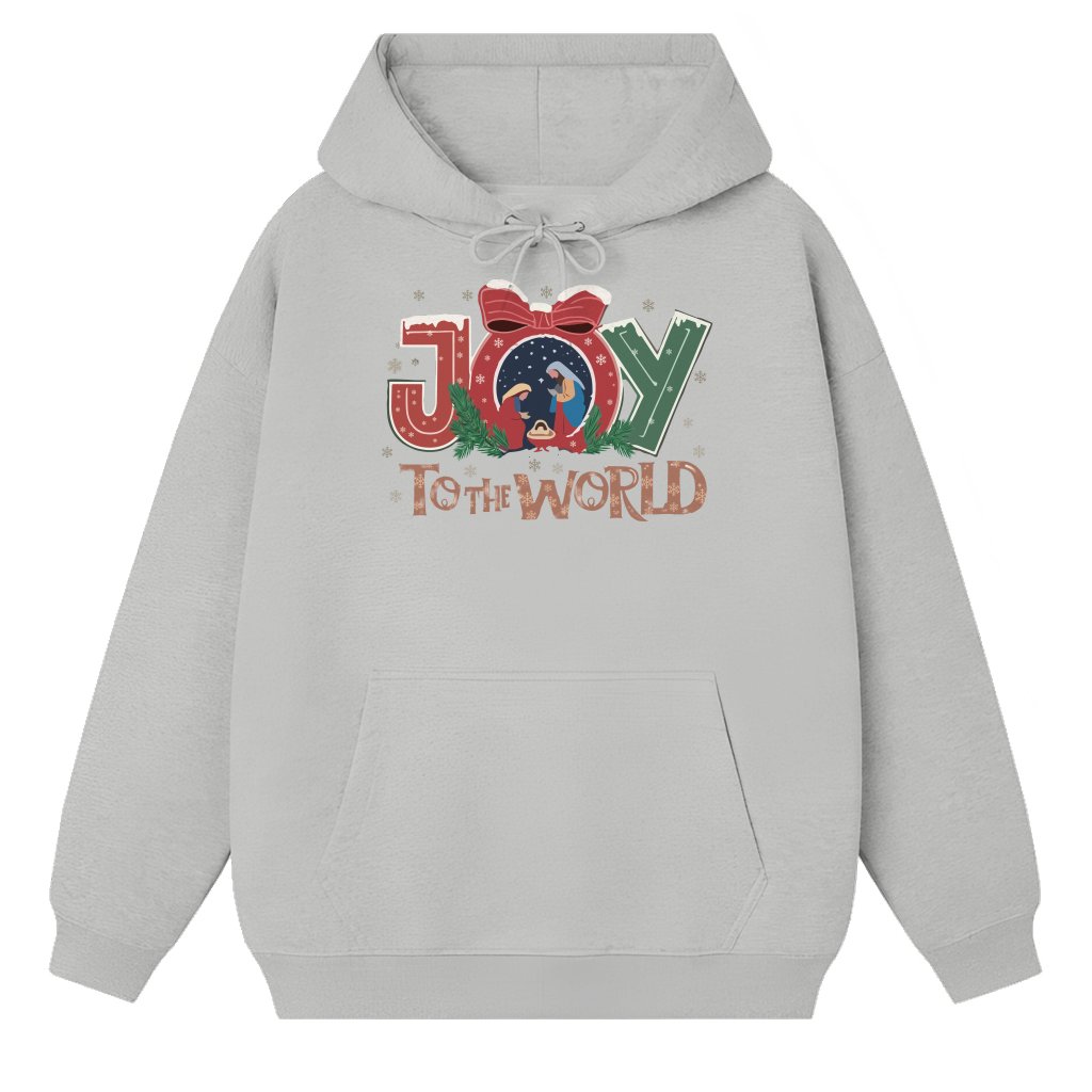 Oh Holy Night Hoodie – Christian Christmas Gift Biblical - front view