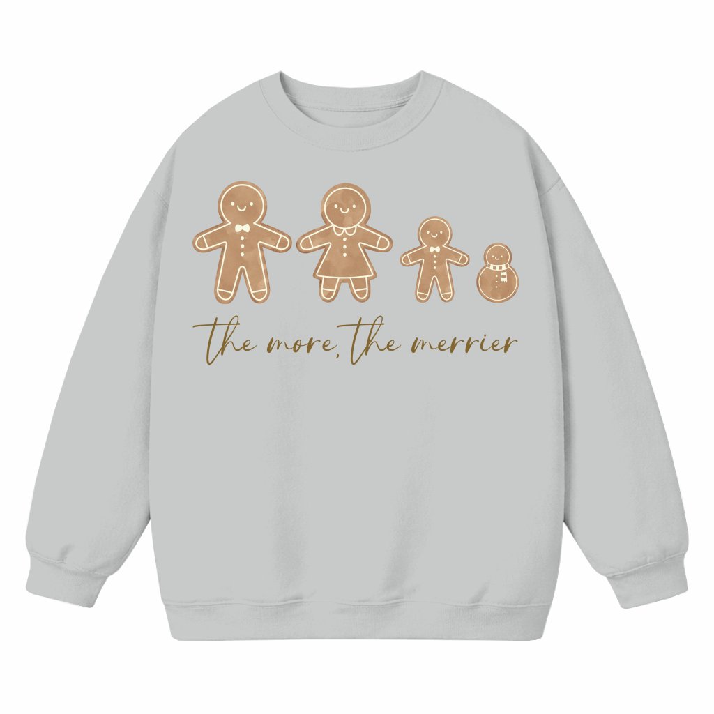 Second Baby Reveal Sweatshirt Christmas Pregnancy Announcement – Gift for Expecting Mom - front view