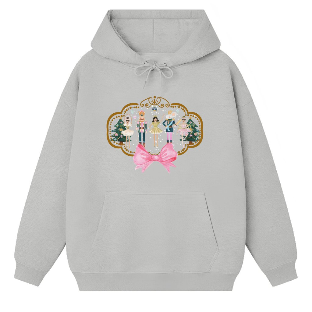 Nutcracker Hoodie – Christmas Gift for Women Vintage - front view