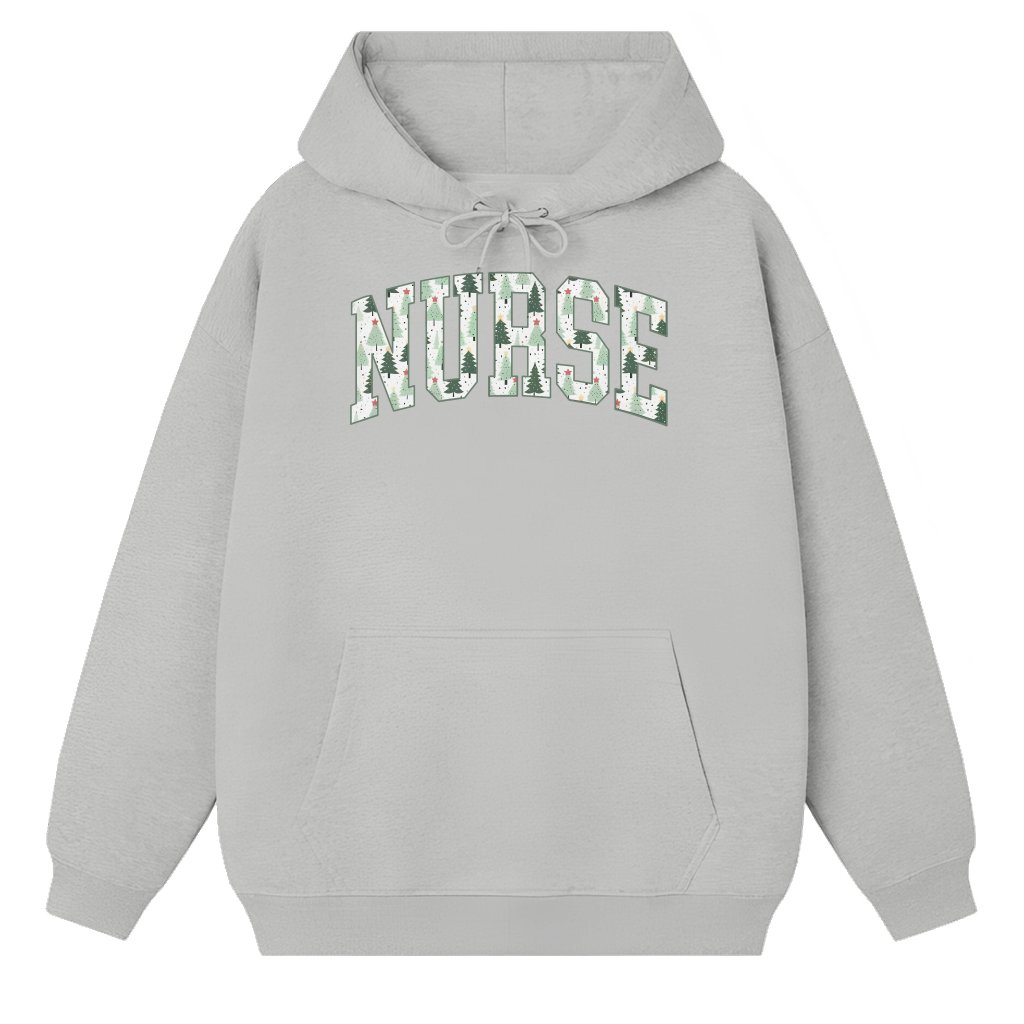 Funny Nurse Hoodie – Christmas Gift for Nurse RN Student Cute - front view