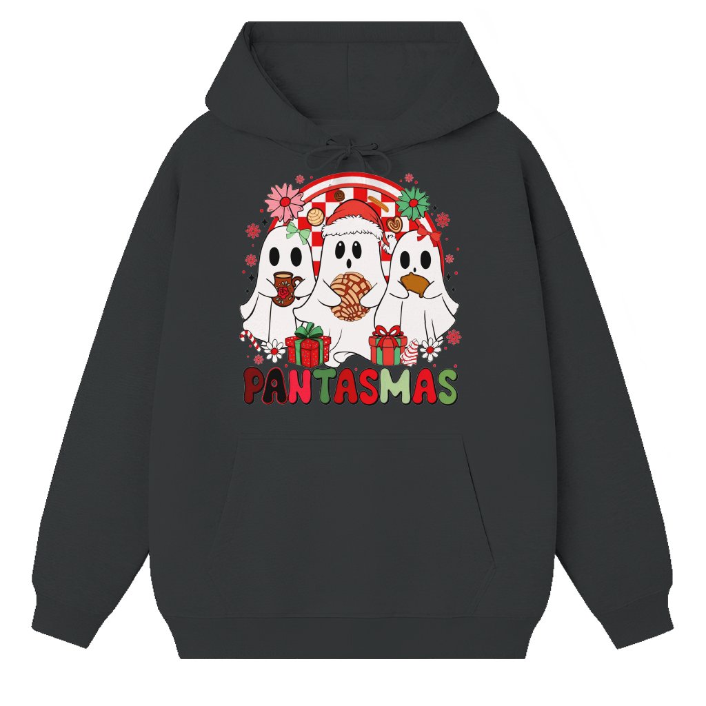 Pantasmas Ghost Hoodie – Christmas Funny Spanish Gift - front view