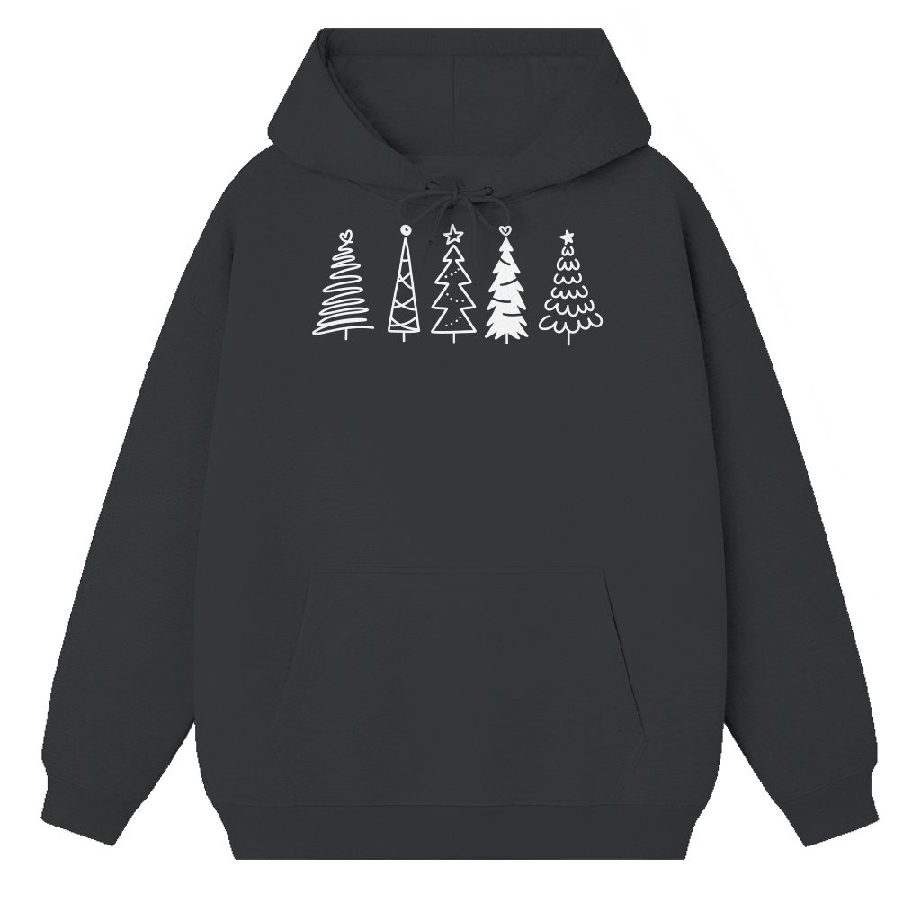 Cute Funny Christmas Tree Hoodie – Christmas Gift for Women - front view