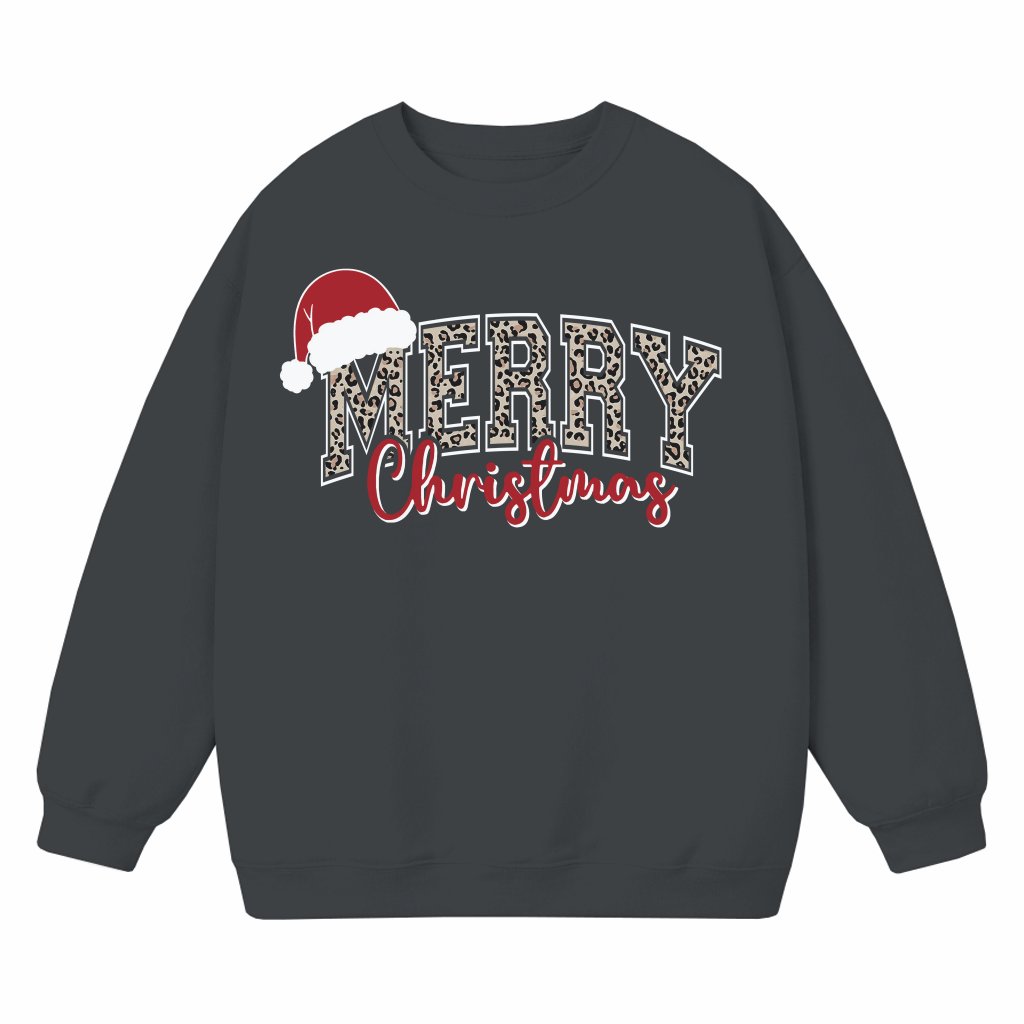 Cute Merry Sweatshirt – Christmas Holiday Gift - front view