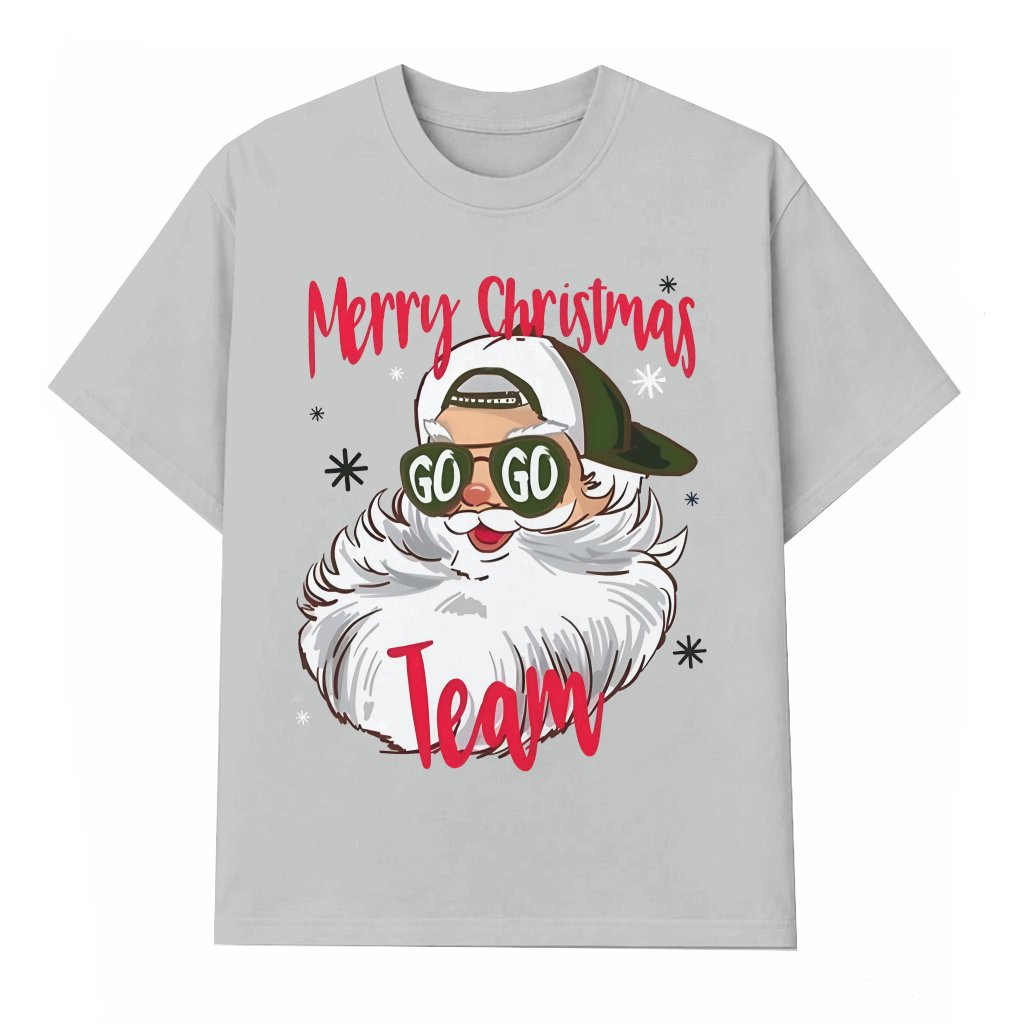 Merry Christmas Football Game Day T-shirt – Christmas Game Day Gift for Fans Classic - front view