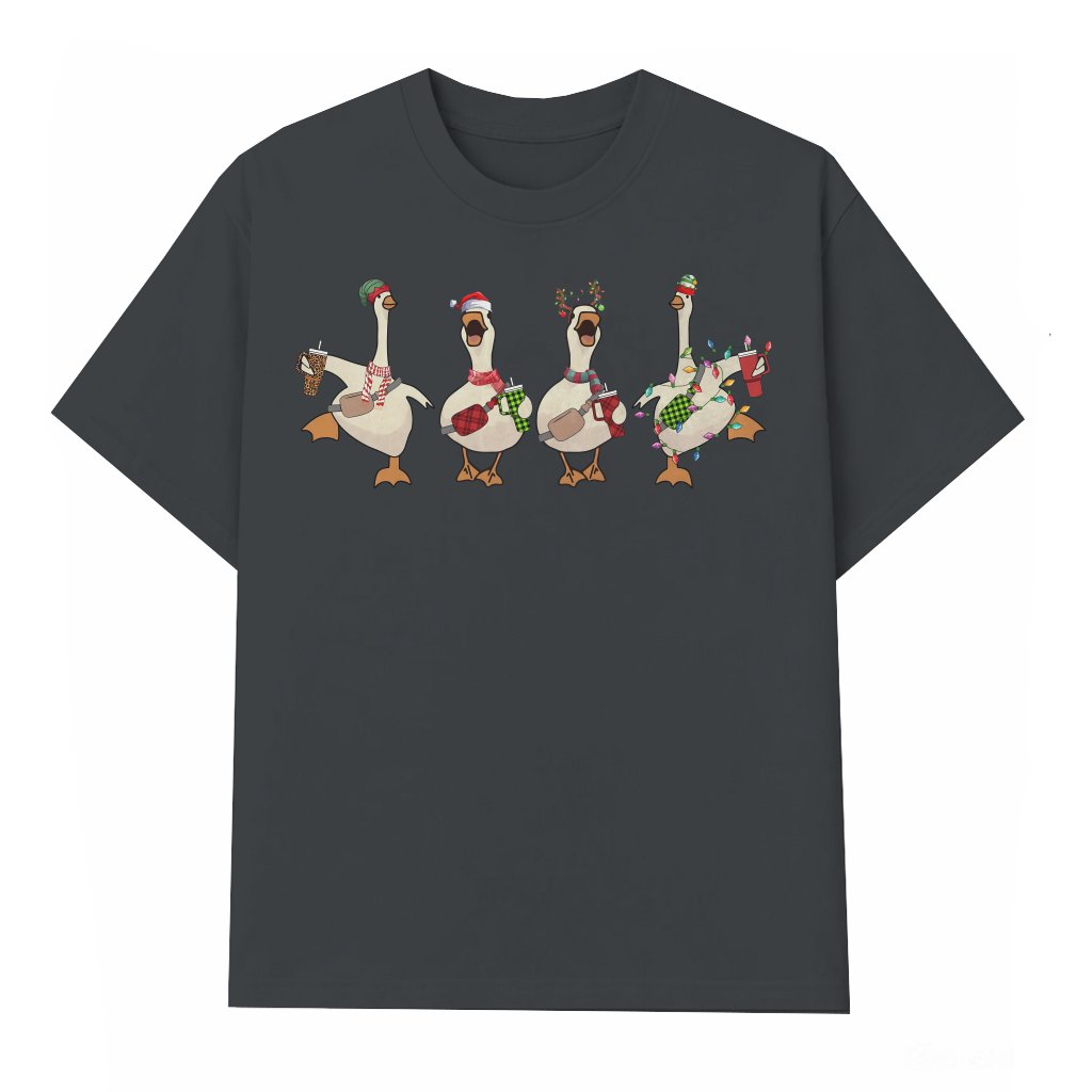 Obsessive Cup Disorder T-shirt – Funny Christmas Gooses Gift - front view