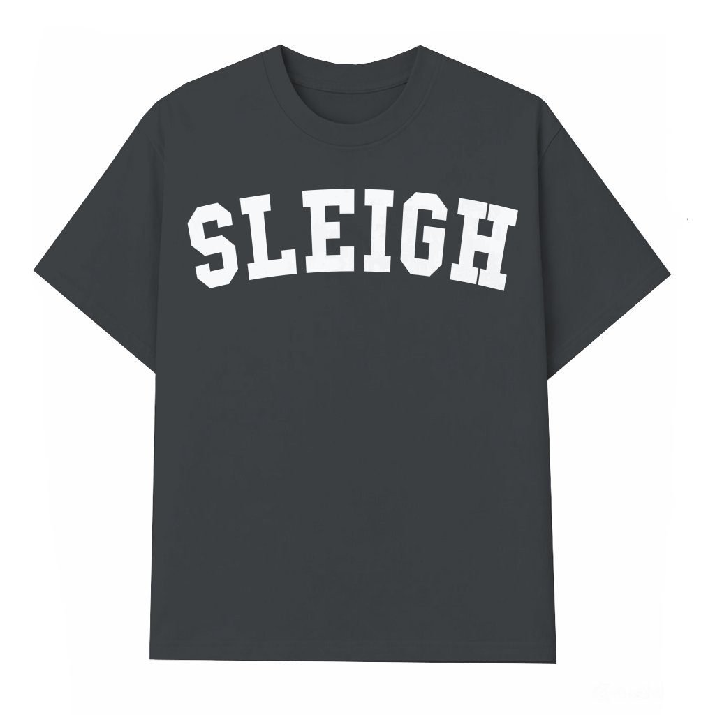 Classic Sleigh T-shirt – Christmas Gift for Family Festive - front view