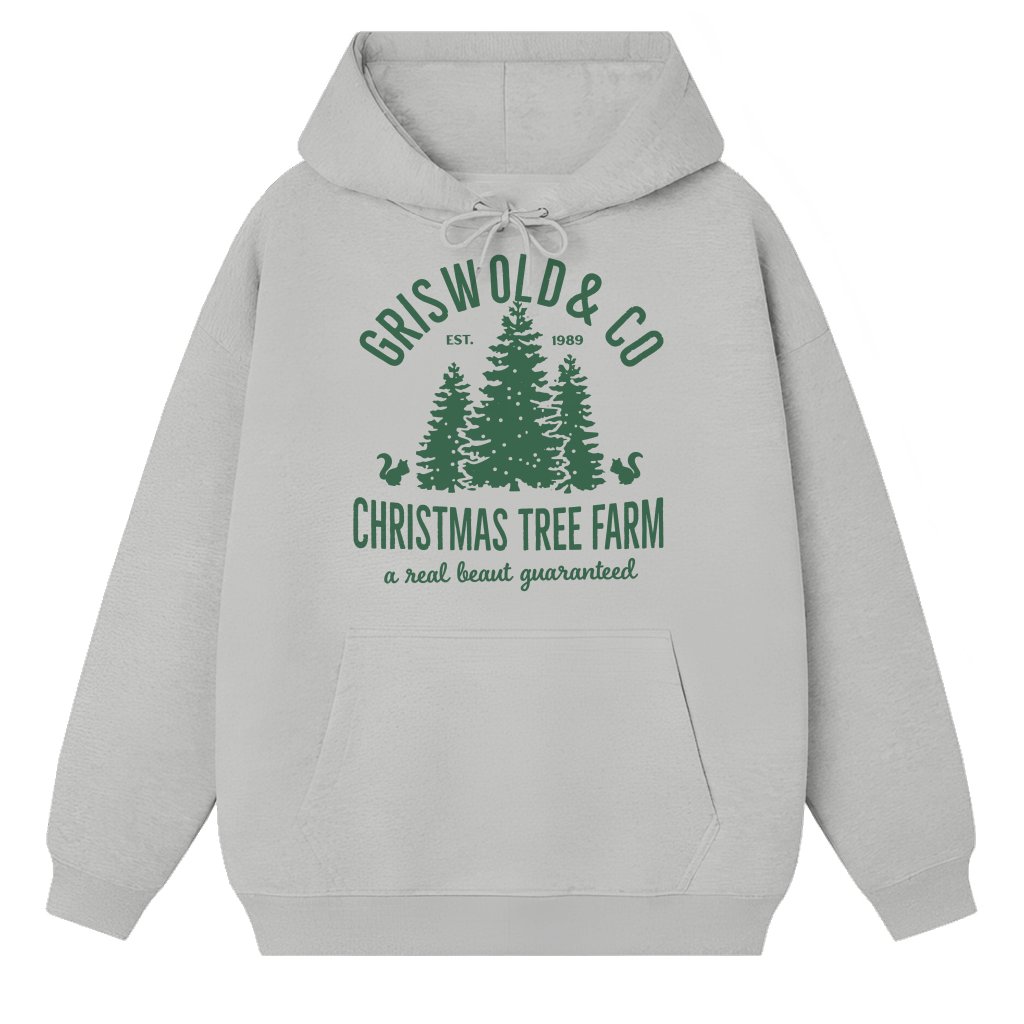 Cozy Christmas Tree Hoodie – Christmas Gift for Family Classic - front view