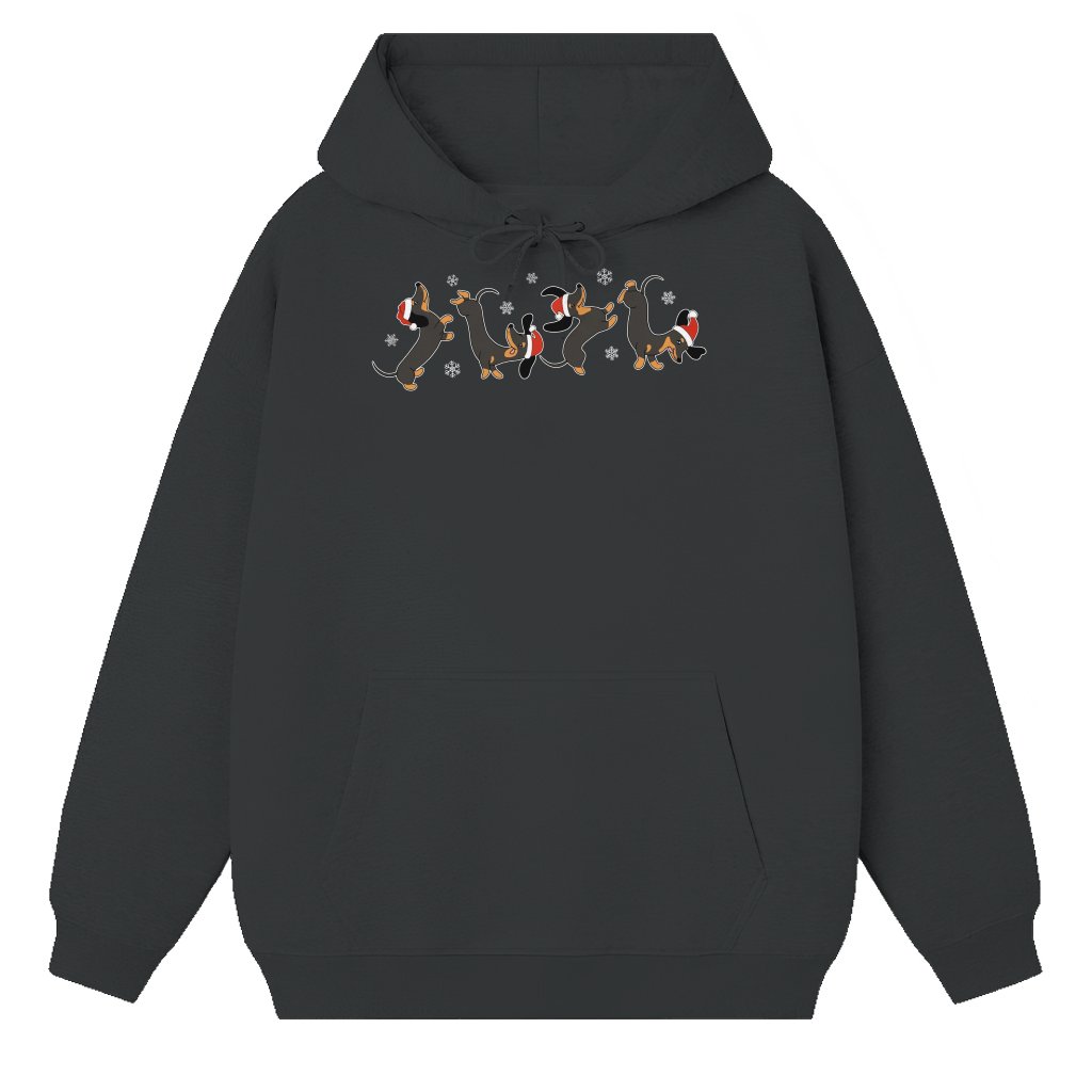 Dachshund Hoodie – Christmas Gift for Dog Lover Cute Holiday - front view