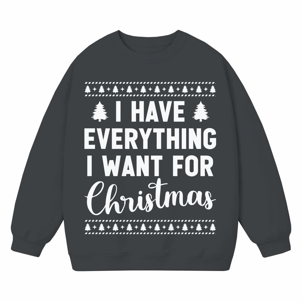 Funny It's Me I'm Everything Sweatshirt – Christmas Gift for Matching Couples - front view