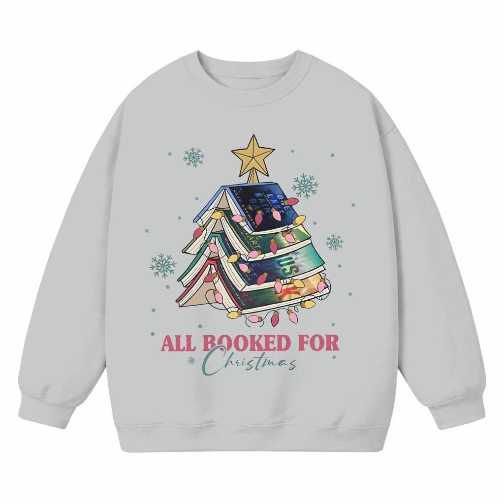 Book Lover Sweatshirt – Christmas Gift for Reader Funny - front view