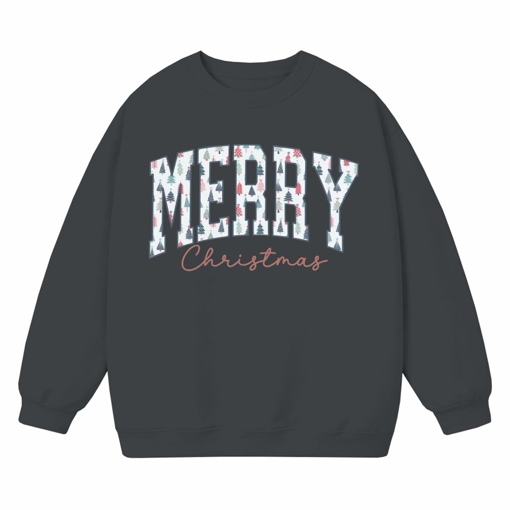 Cute Merry Christmas Sweatshirt – Gift for Women Cozy - front view