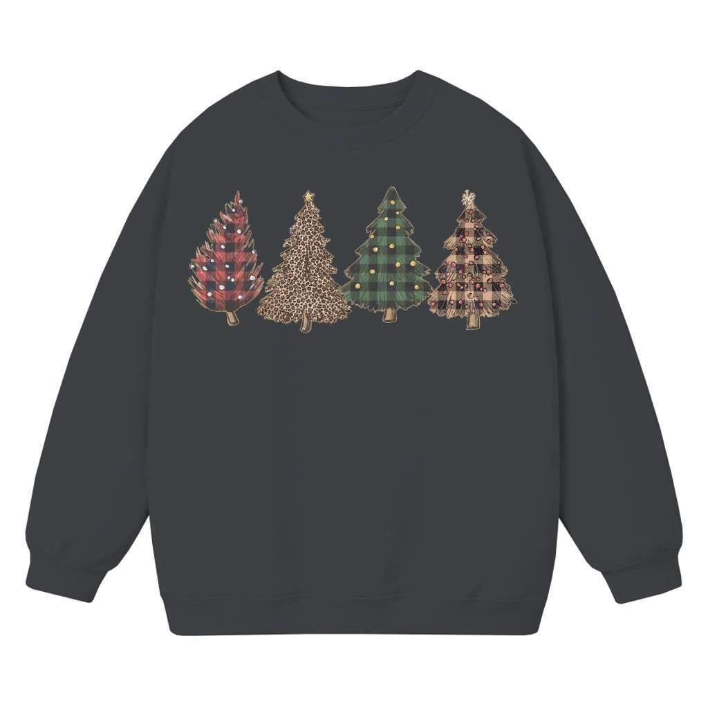 Christmas Tree Sweatshirt – Christmas Gift for Women Cozy Winter - front view