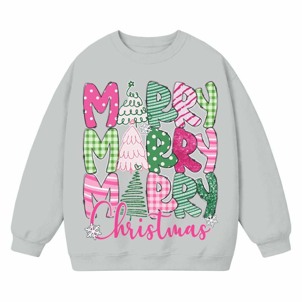 Marry Marry Marry Sweatshirt – Christmas Gift for Women Trendy - front view