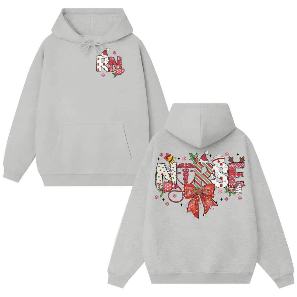 Registered Nurse Hoodie – Christmas Gift for Registered Nurse Cute - front view
