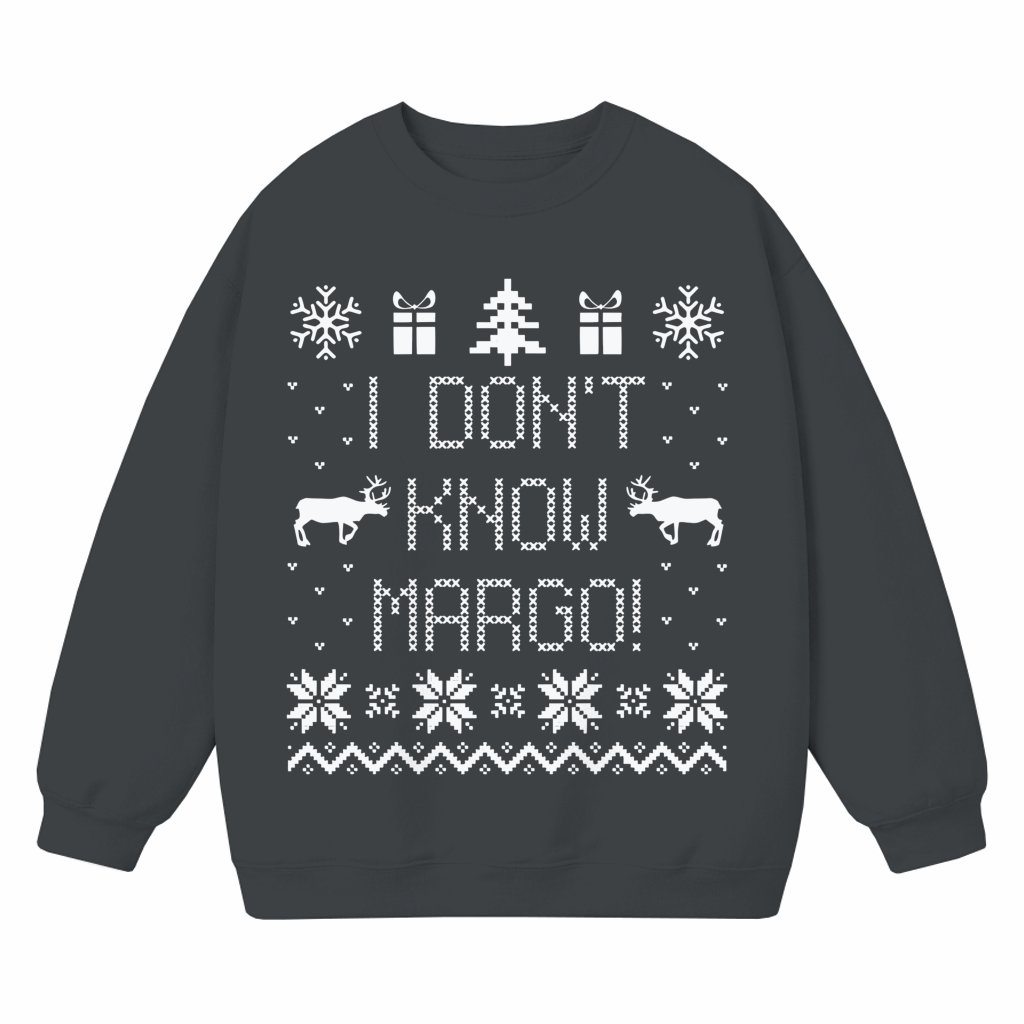Funny Couple Sweatshirt – Christmas Gift for Couple Funny Festive - front view