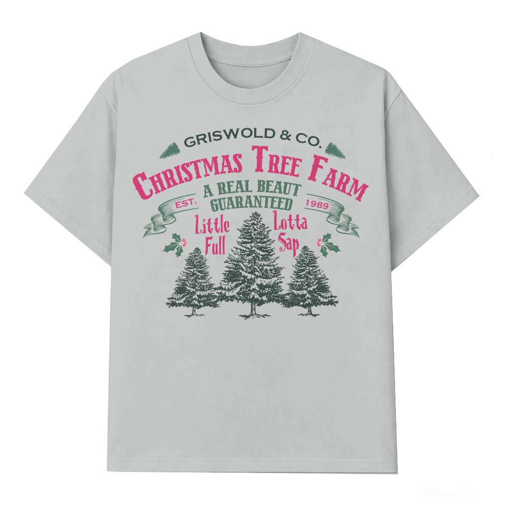 Funny Tree Farm T-shirt – Christmas Cute Gift for Family - front view