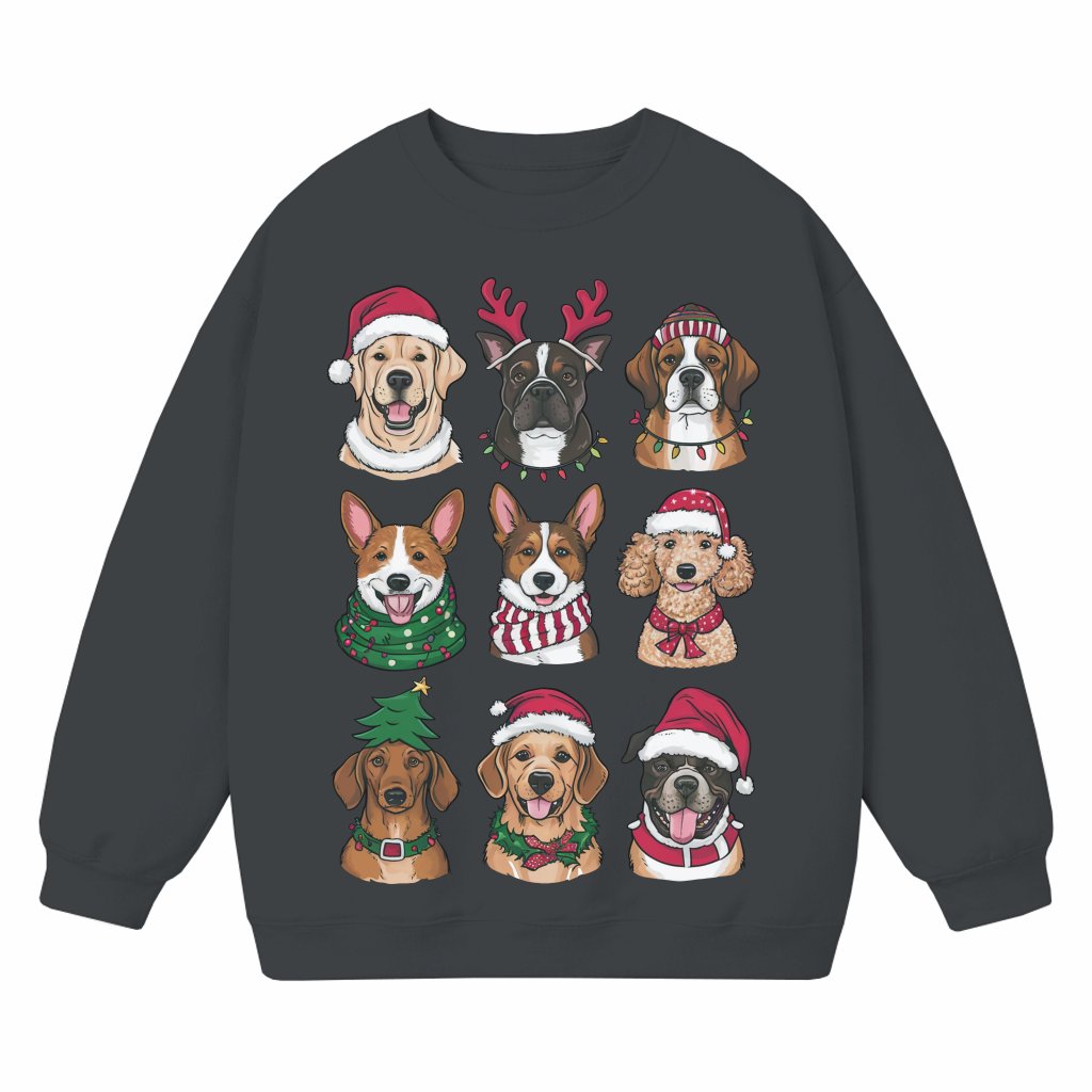 Cute Christmas Dog Sweatshirt – Christmas Gift for Dog Lover Funny - front view