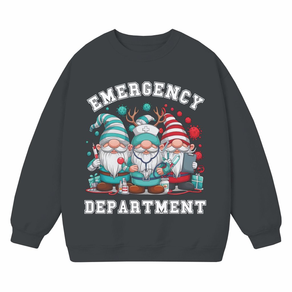 Funny Medical Nurse Sweatshirt – Christmas Gift for Nurse - front view