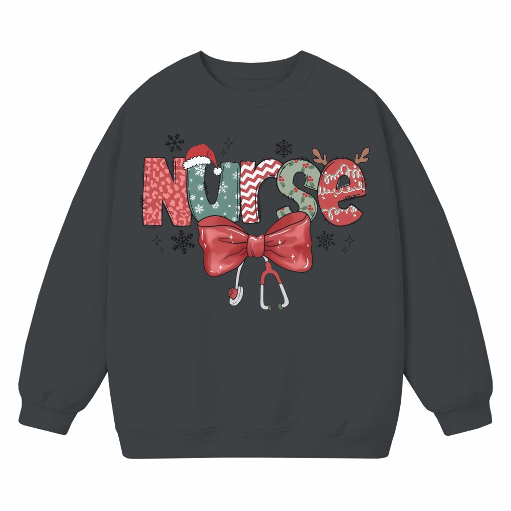 Nurse Life Sweatshirt – Christmas Gift for Nurse Cute - front view
