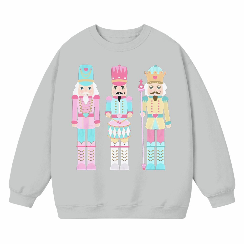 Nutcracker Sweatshirt – Christmas Gift Festive Crewneck - front view