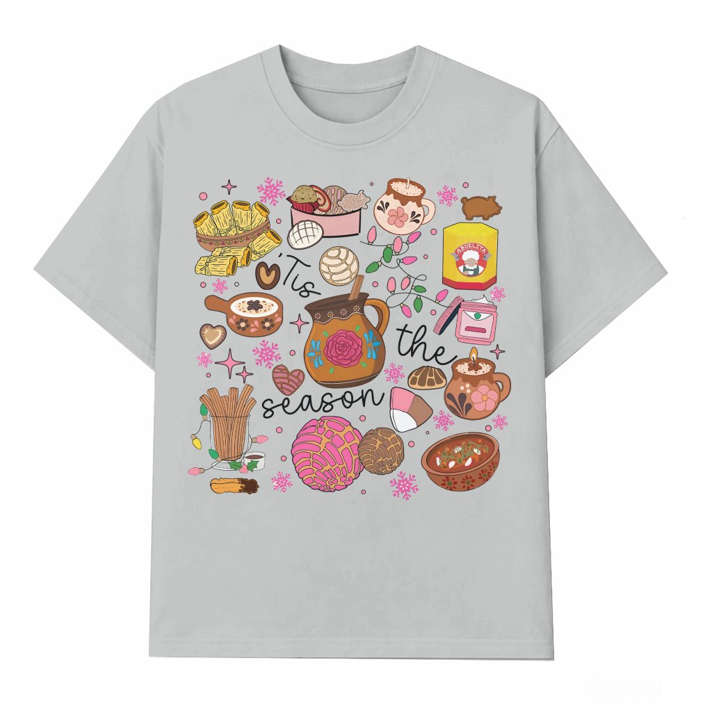 Mexican Christmas T-shirt – Funny Tis The Season Christmas Holiday Gift - front view