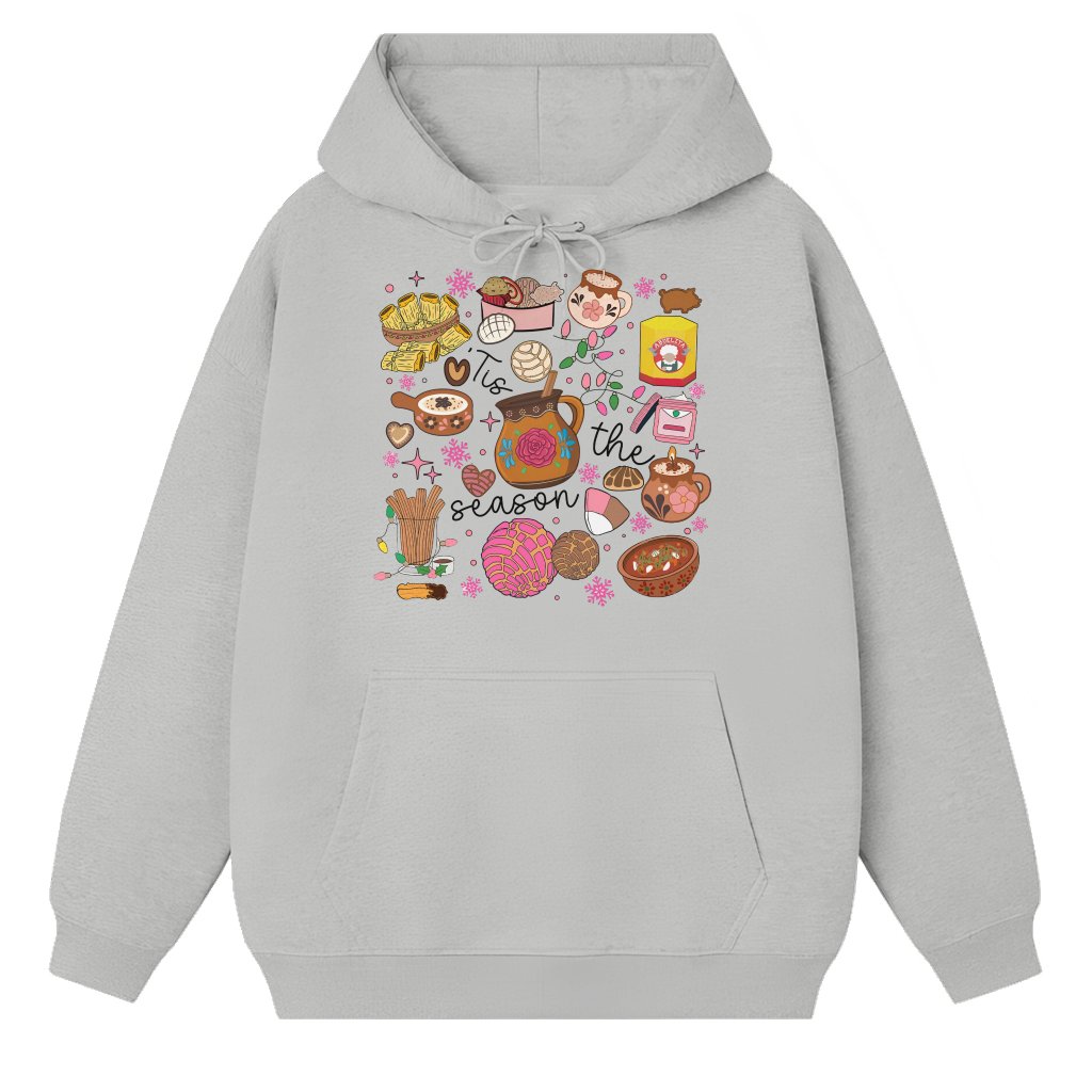 Tis The Season Mexican Hoodie – Christmas Gift - front view