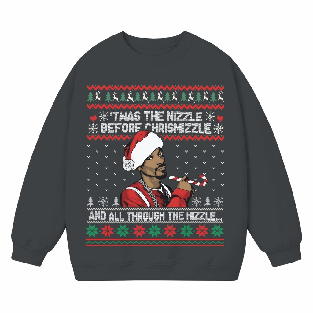 Funny Hip Hop Ugly Meme Sweatshirt – Christmas Gift - front view
