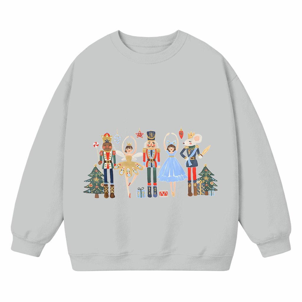 Nutcracker Sweatshirt – Christmas Gift for Ballet Lover Ballet Inspired - front view