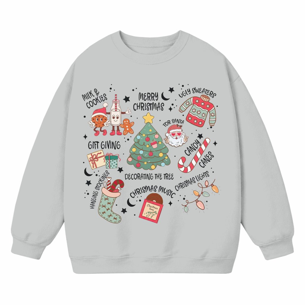 Funny Sweatshirt – Christmas Holiday Gift for Women - front view