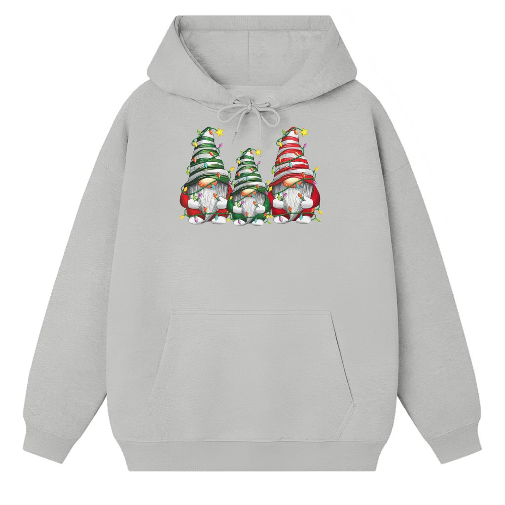 Christmas Gnomes Hoodie – Christmas Gift for Women Funny - front view