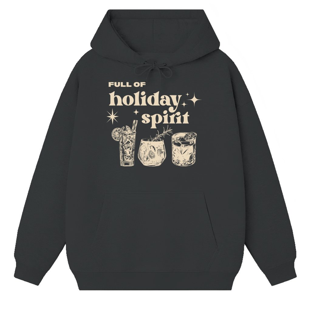 Christmas Spirits Hoodie – Christmas Gift for Friends Funny - front view