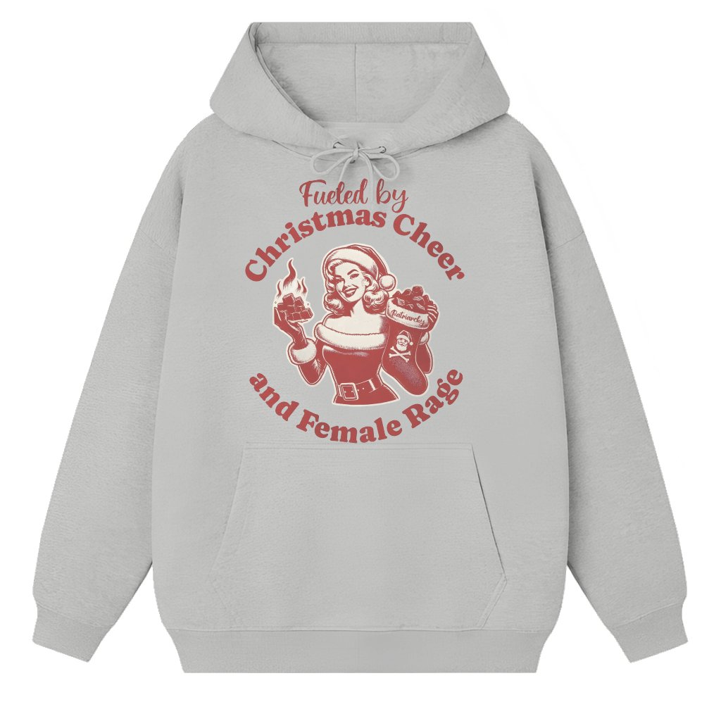 Funny Feminist Hoodie – Christmas Gift for Women Liberal - front view