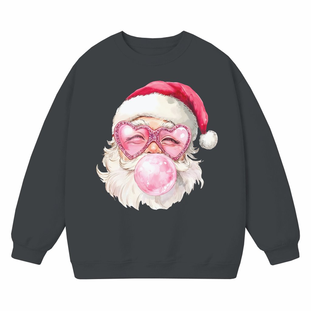 Vintage Santa Sweatshirt – Christmas Gift for Men Women - front view