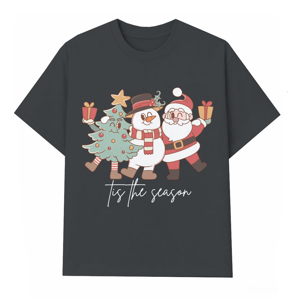 Tis The Season Believe T-shirt – Christmas Gift Cute - front view