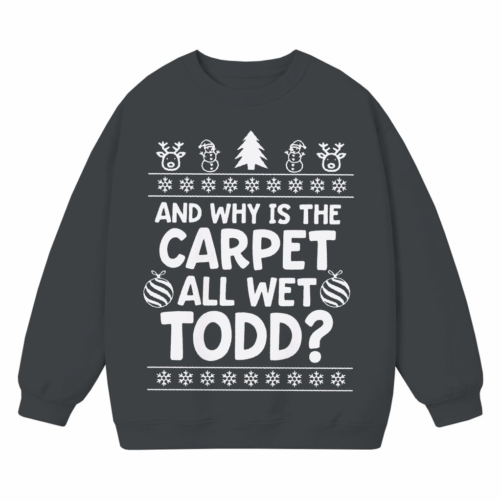Funny Matching Family Sweatshirt – Christmas Holiday Gift for Family - front view