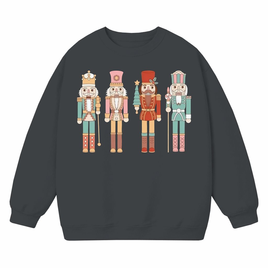 Cute Nutcracker Sweatshirt – Christmas Gift for Family - front view