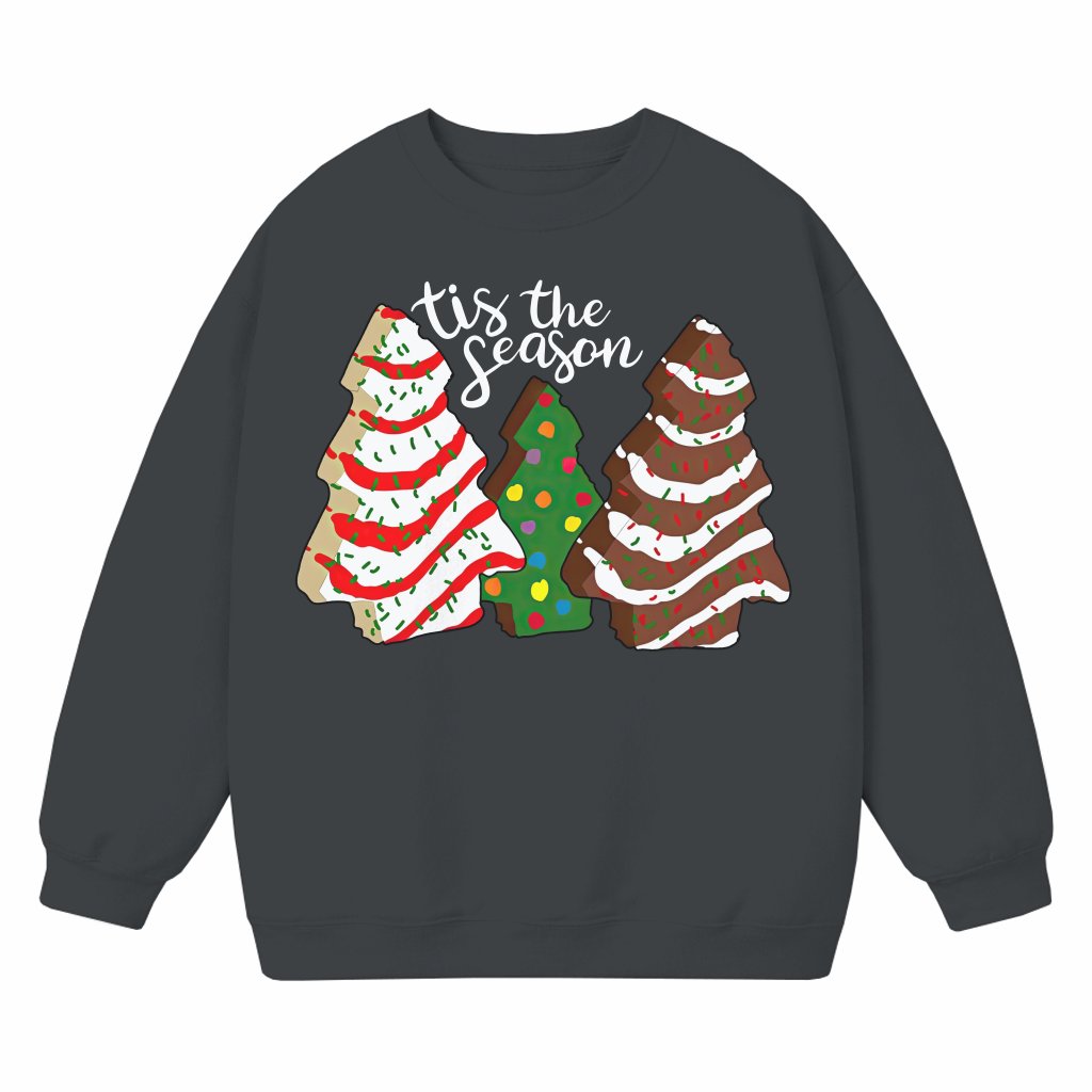 Tis The Season Sweatshirt – Christmas Gift Classic Festive Holiday - front view