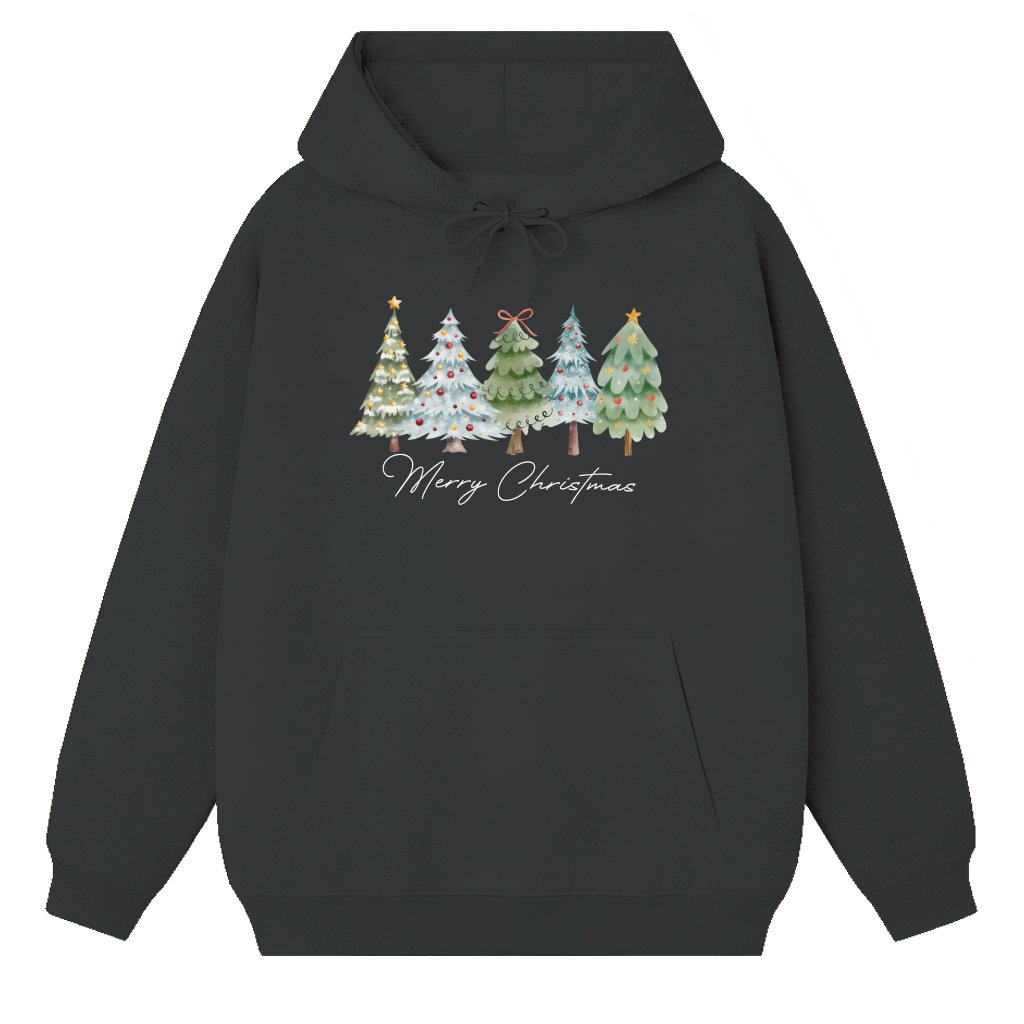 Funny Christmas Tree Hoodie – Christmas Gift for Men & Women - front view