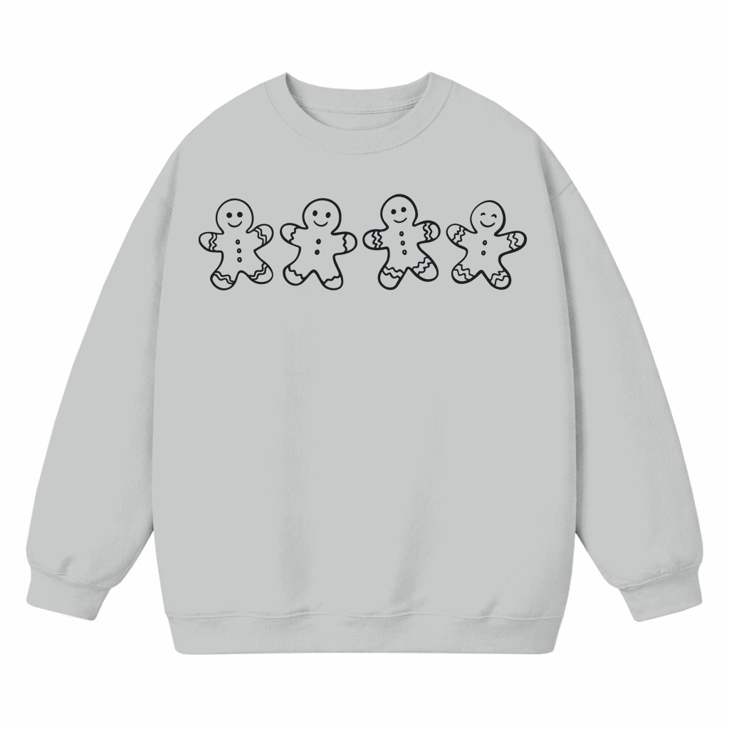 Funny Gingerbread Sweatshirt – Christmas Gift for Cookie Lover - front view