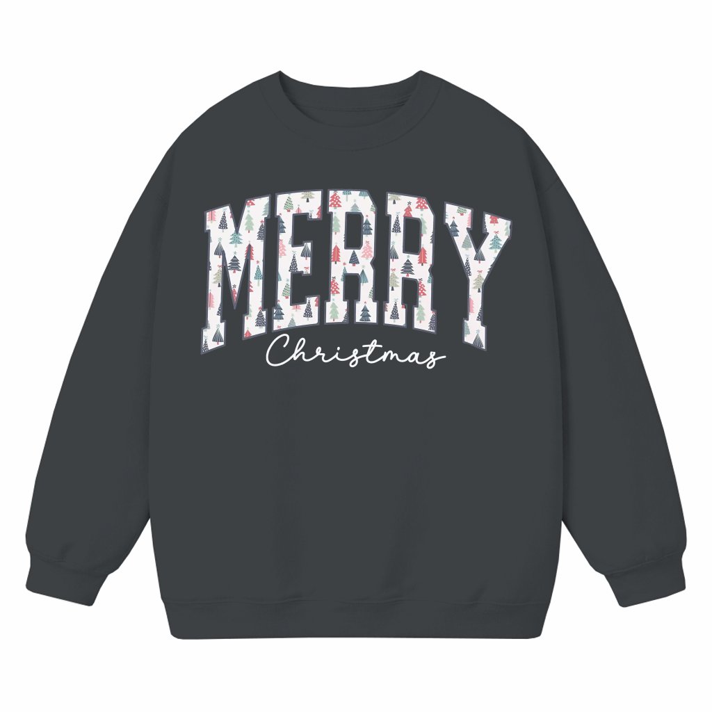 Merry Christmas Lights Sweatshirt – Christmas Holiday Gift for Family Cute - front view