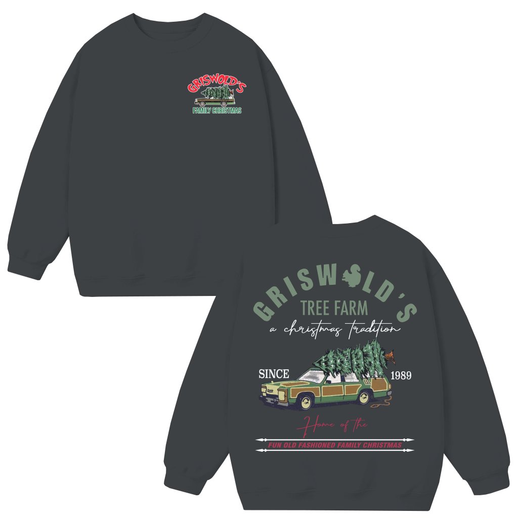 Vintage 1989 Classic Sweatshirt – Christmas Gift - front view