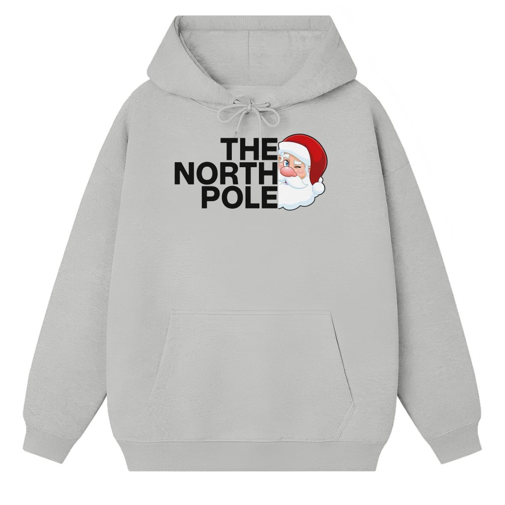 Cute Santa Claus Hoodie – Christmas Gift for Her Him Warm - front view