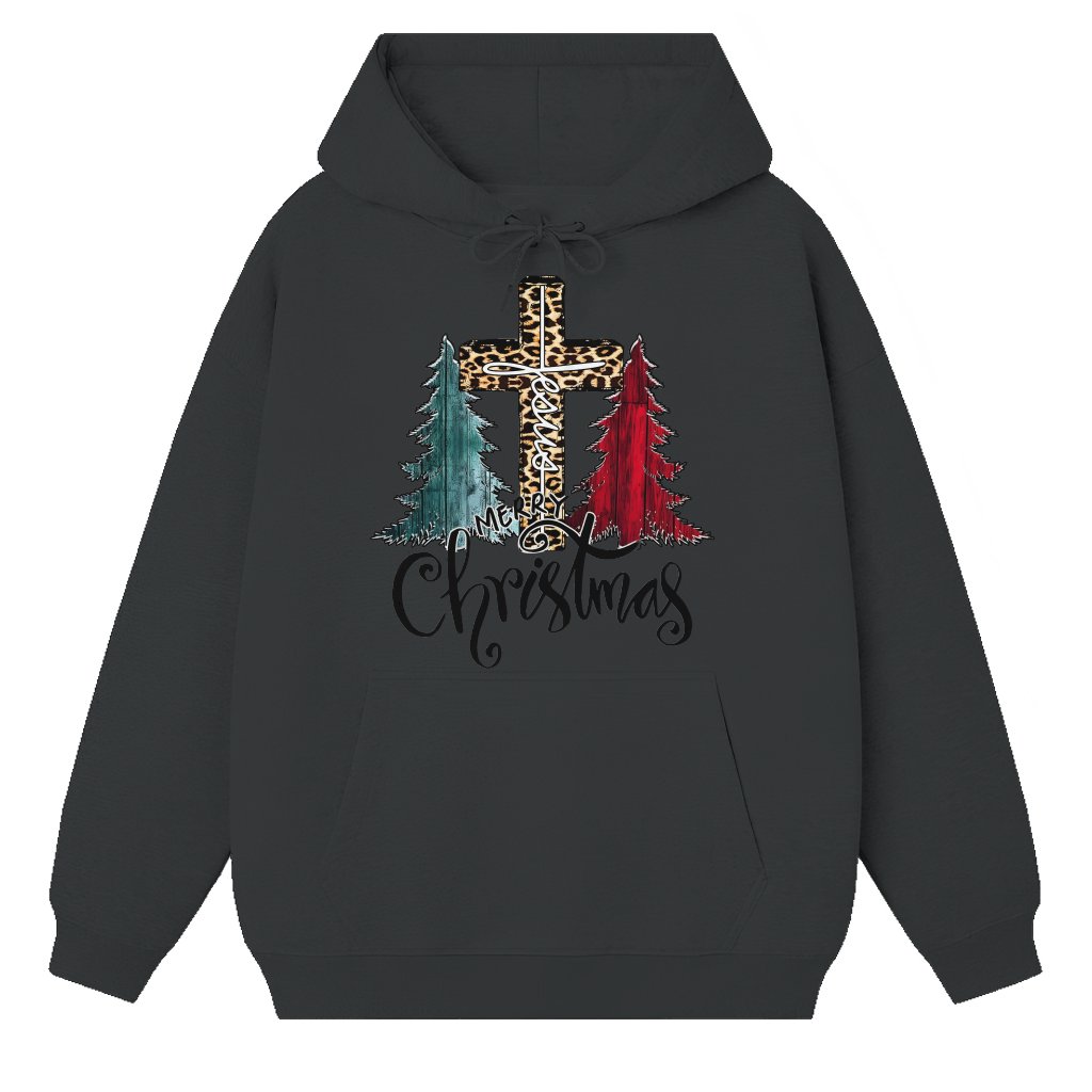 Merry Christmas Hoodie – Christmas Gift for Women Retro Festive - front view