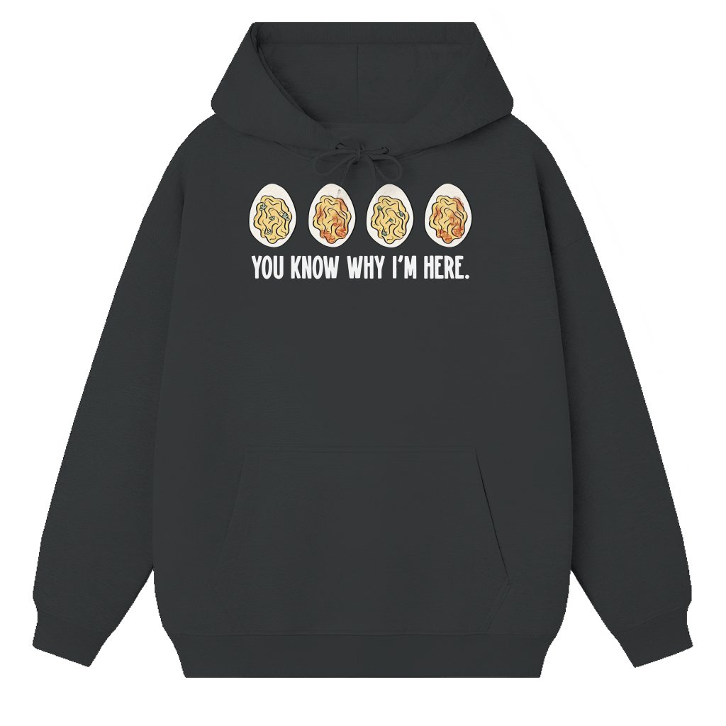 Funny Deviled Eggs Hoodie – Thanksgiving Gift for Deviled Eggs Lover - front view
