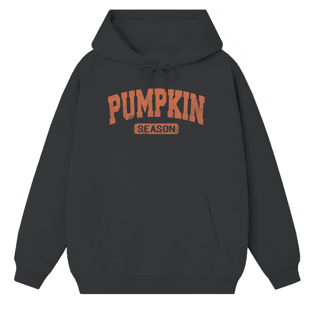 Retro Pumpkin Season Hoodie – Fall Thanksgiving Gift Cute - front view